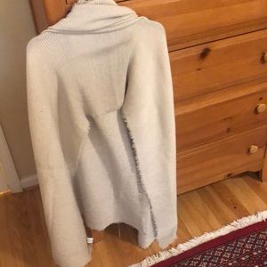 Off White Long Stretchy Wrap